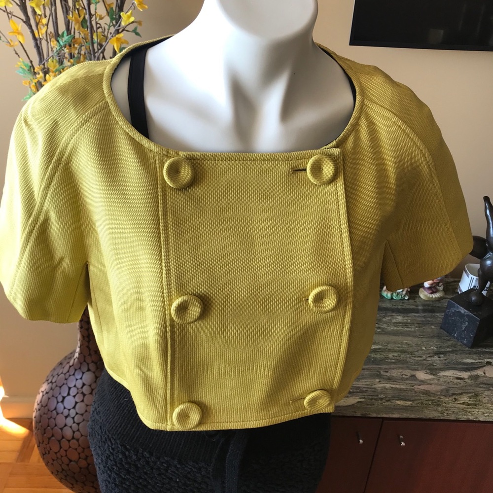 Nwt Authentic Escada Short Jacket S40 Wool/Silk View 2